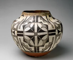 Acoma Pueblo jar, c.1890